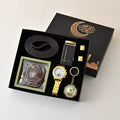 Coffret Cadeau Homme – Montre, Ceinture, Porte-clés et Compteur de Prière ( plusieurs coloris )